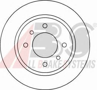 A.B.S. 15945 OE - Kočioni disk www.molydon.hr