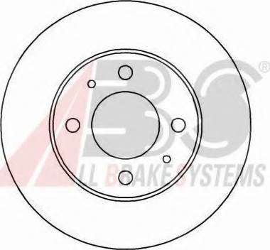 A.B.S. 15044 OE - Kočioni disk www.molydon.hr