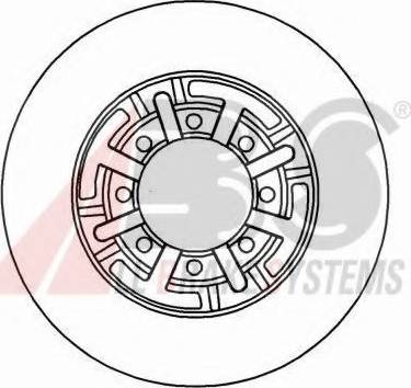 A.B.S. 16944 OE - Kočioni disk www.molydon.hr