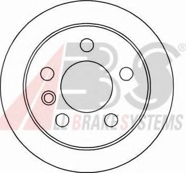 A.B.S. 16082 OE - Kočioni disk www.molydon.hr