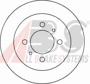 A.B.S. 16499 OE - Kočioni disk www.molydon.hr