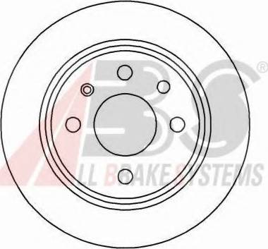 A.B.S. 16114 OE - Kočioni disk www.molydon.hr