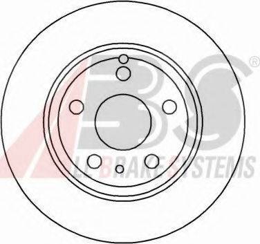 A.B.S. 16237 OE - Kočioni disk www.molydon.hr