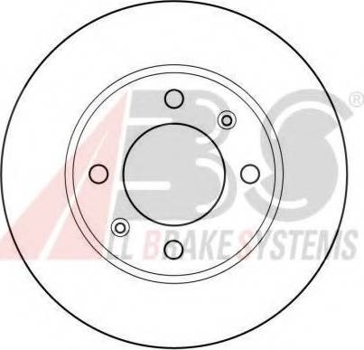 A.B.S. 15881 OE - Kočioni disk www.molydon.hr