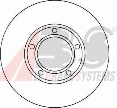 A.B.S. 15814 OE - Kočioni disk www.molydon.hr