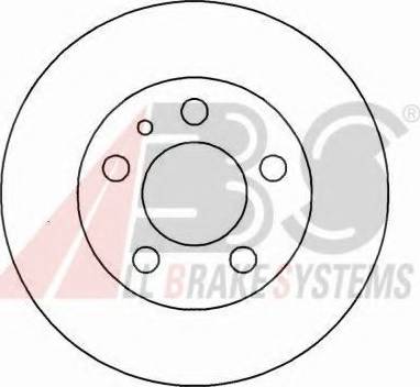 A.B.S. 16313 OE - Kočioni disk www.molydon.hr