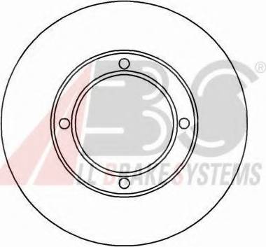 A.B.S. 15658 OE - Kočioni disk www.molydon.hr