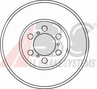 A.B.S. 15957 OE - Kočioni disk www.molydon.hr