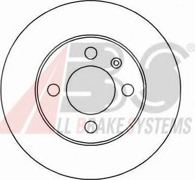 A.B.S. 15935 OE - Kočioni disk www.molydon.hr