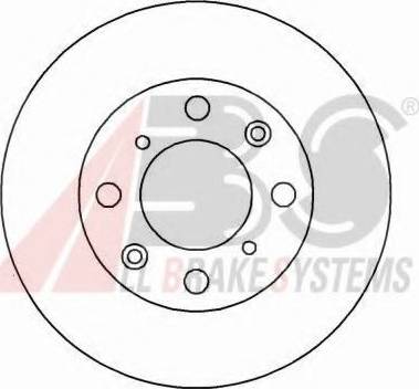 A.B.S. 16147 OE - Kočioni disk www.molydon.hr