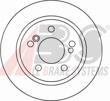 A.B.S. 16108 OE - Kočioni disk www.molydon.hr