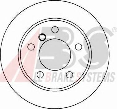 A.B.S. 16084 OE - Kočioni disk www.molydon.hr