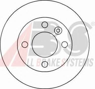 A.B.S. 16627 OE - Kočioni disk www.molydon.hr