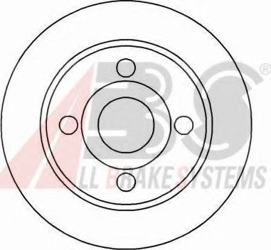 A.B.S. 16123 OE - Kočioni disk www.molydon.hr