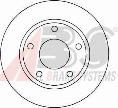 A.B.S. 15798 OE - Kočioni disk www.molydon.hr