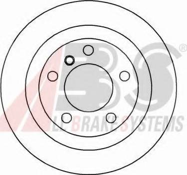 A.B.S. 16341 OE - Kočioni disk www.molydon.hr