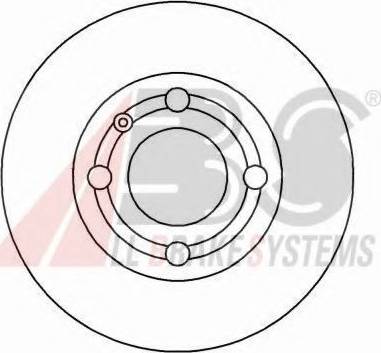 A.B.S. 16542 OE - Kočioni disk www.molydon.hr