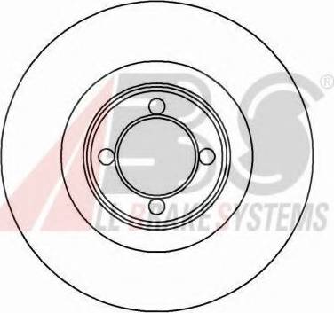 A.B.S. 15717 OE - Kočioni disk www.molydon.hr