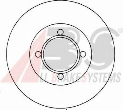 A.B.S. 15747 OE - Kočioni disk www.molydon.hr