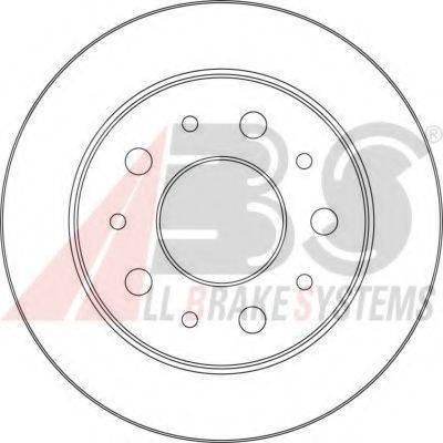 A.B.S. 17462 OE - Kočioni disk www.molydon.hr