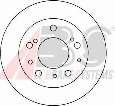 A.B.S. 15045 OE - Kočioni disk www.molydon.hr