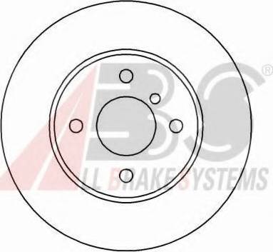 A.B.S. 15766 OE - Kočioni disk www.molydon.hr