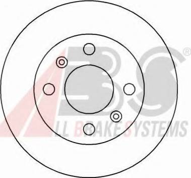 A.B.S. 15116 OE - Kočioni disk www.molydon.hr