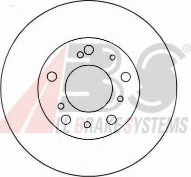 A.B.S. 15046 OE - Kočioni disk www.molydon.hr