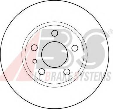 A.B.S. 15952 OE - Kočioni disk www.molydon.hr