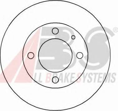 A.B.S. 15720 OE - Kočioni disk www.molydon.hr