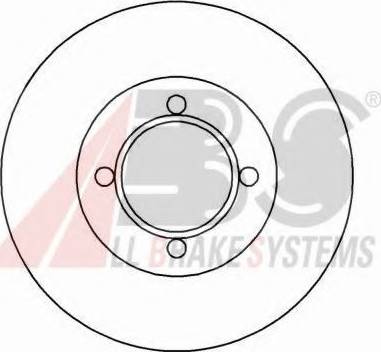 A.B.S. 15750 OE - Kočioni disk www.molydon.hr