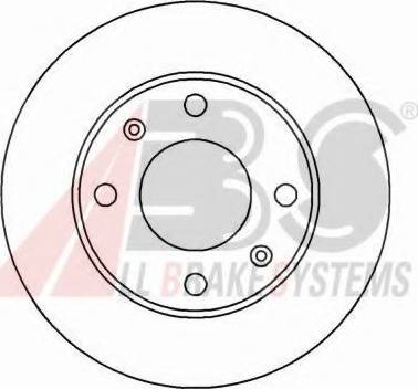 A.B.S. 15315 OE - Kočioni disk www.molydon.hr