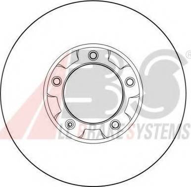 A.B.S. 15786 OE - Kočioni disk www.molydon.hr