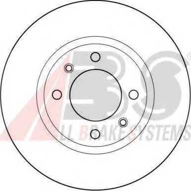 A.B.S. 15414 OE - Kočioni disk www.molydon.hr