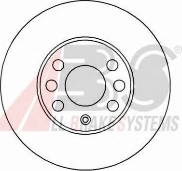 A.B.S. 16951 OE - Kočioni disk www.molydon.hr