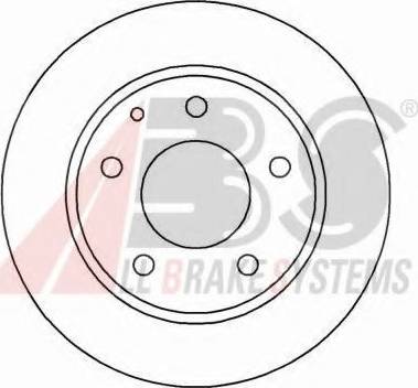 A.B.S. 16090 OE - Kočioni disk www.molydon.hr