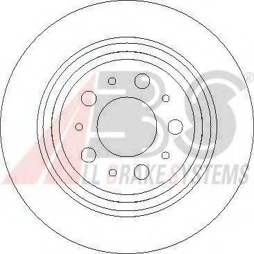 A.B.S. 17013 OE - Kočioni disk www.molydon.hr