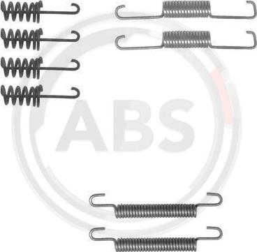 A.B.S. 0774Q - Komplet pribora, kočione papuce rucne kočnice www.molydon.hr