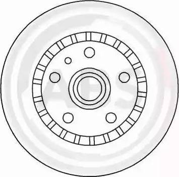 A.B.S. 15951 - Kočioni disk www.molydon.hr