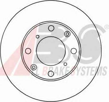 A.B.S. 15938 OE - Kočioni disk www.molydon.hr