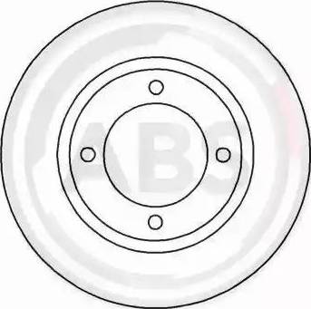 A.B.S. 15922 - Kočioni disk www.molydon.hr