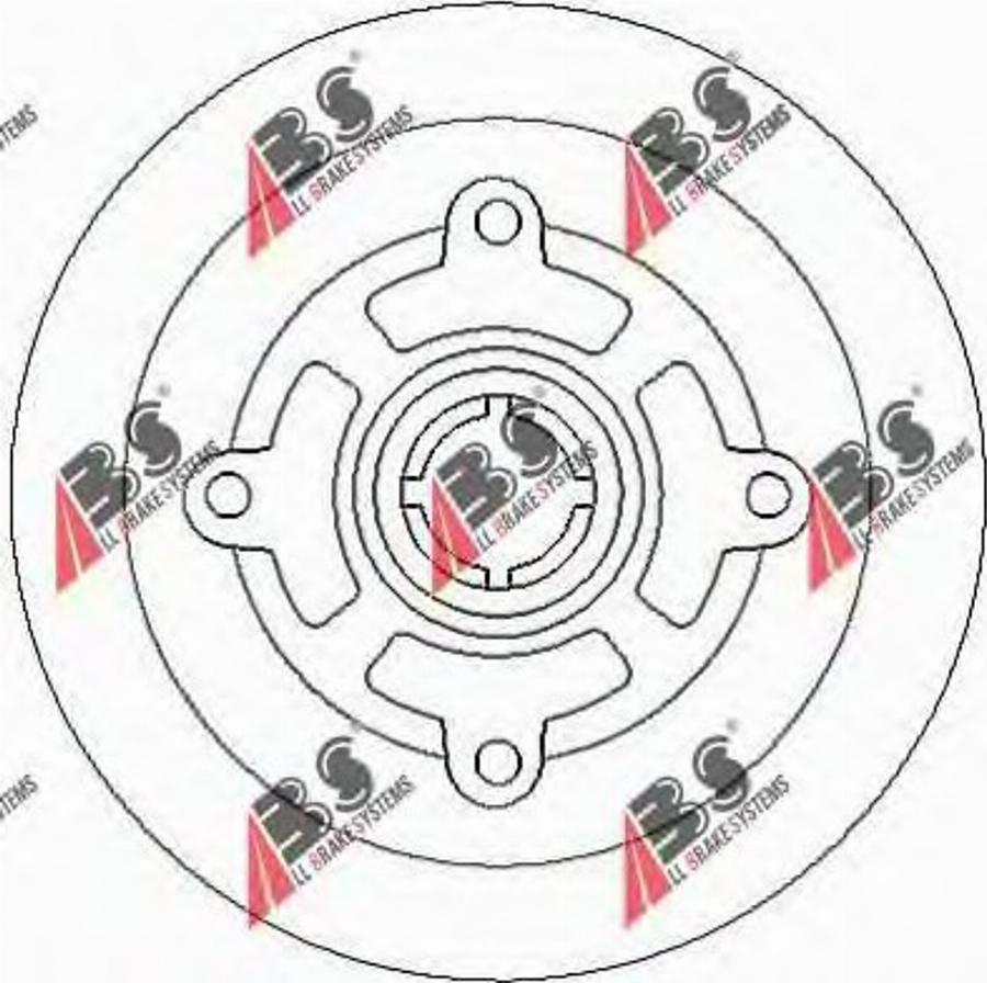 A.B.S. 15529 - Kočioni disk www.molydon.hr