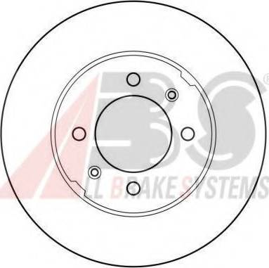 A.B.S. 15609 OE - Kočioni disk www.molydon.hr