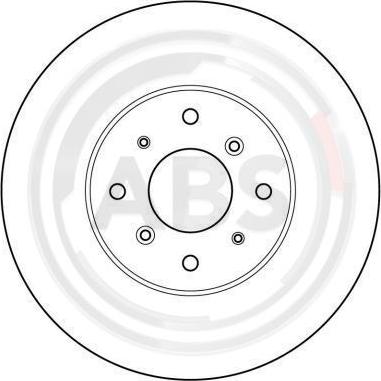 A.B.S. 15613 - Kočioni disk www.molydon.hr