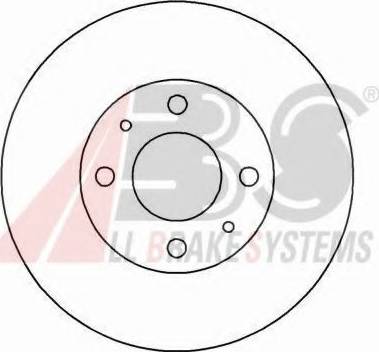 A.B.S. 15049 OE - Kočioni disk www.molydon.hr