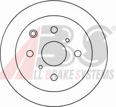 A.B.S. 15838 OE - Kočioni disk www.molydon.hr