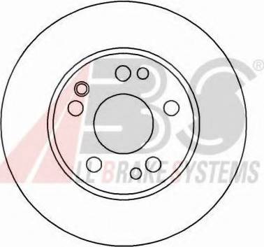 A.B.S. 15877 OE - Kočioni disk www.molydon.hr