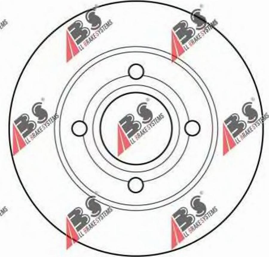 A.B.S. 15765 OE - Kočioni disk www.molydon.hr