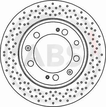 A.B.S. 16492 - Kočioni disk www.molydon.hr