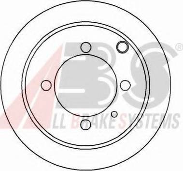 A.B.S. 16472 OE - Kočioni disk www.molydon.hr